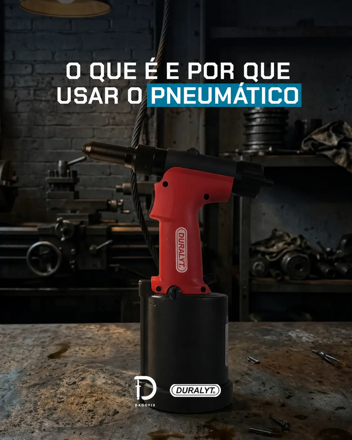 O Volume da sua produção pede um rebitador automático